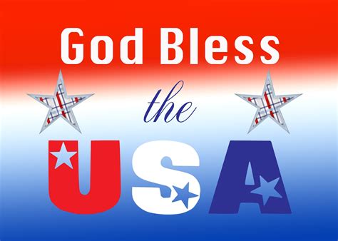 Simply You and Me: God Bless the USA