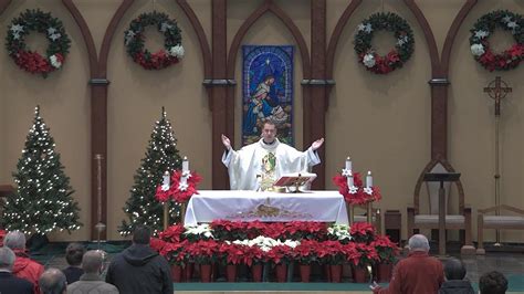 Mass For Christmas Nativity Of The Lord December 25 1000 Am Youtube