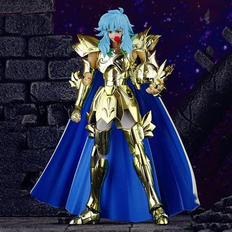 Cs Model Saint Seiya Myth Cloth Ex Aquarius Camus Leo Aiolia Pisces