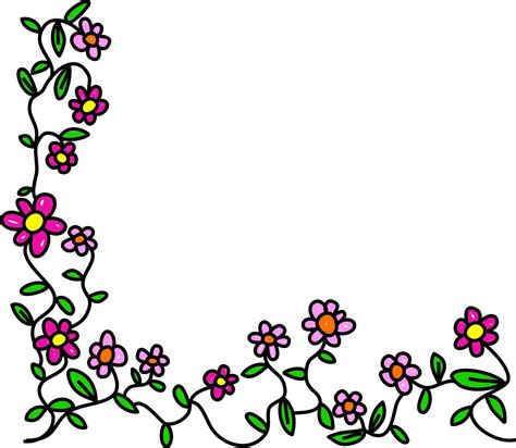 Floral Edge Free Stock Photo - Public Domain Pictures
