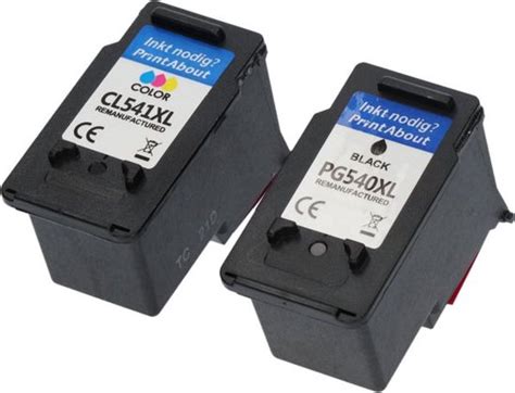 Printabout Inktcartridge Alternatief Voor De Canon Pg Xl