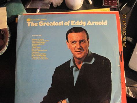 Greatest Of Eddy Arnold Volume 1 And 2 Lp Vinyl Vinyl