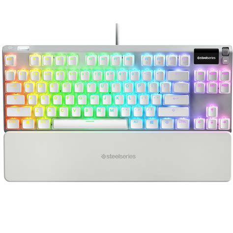 Механическая клавиатура SteelSeries Apex 7 TKL Ghost Red Linear купить ...