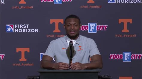 Vols Wr Squirrel White Talks Spring Practice Tennessee Football Youtube