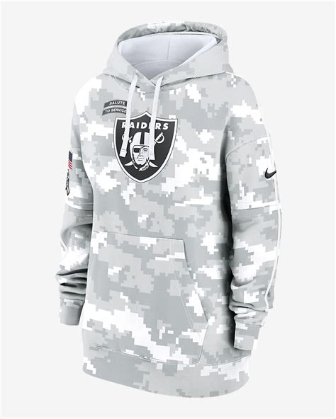 Las Vegas Raiders Salute To Service Primary Edge Club Womens Nike Nfl