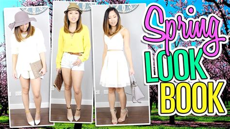 Spring Outfits Lookbook Youtube