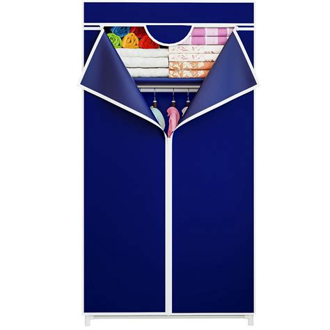 Guarda Roupa Armário Dobrável Portátil Arara De Roupas Roupeiro