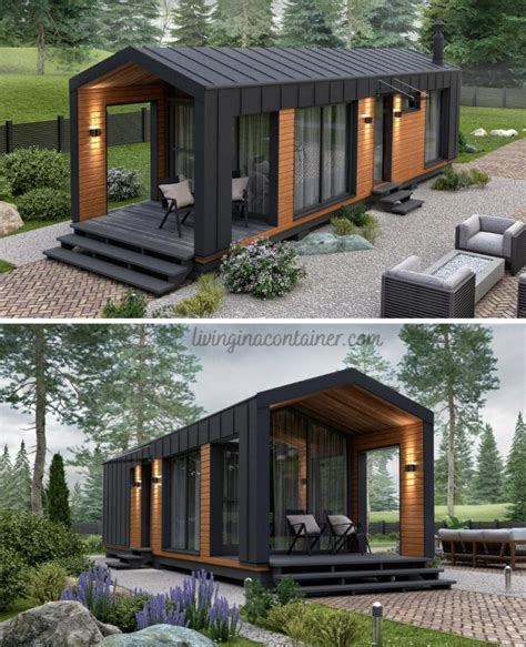 3 Bedrooms Luxury Shipping Container House Model By Priscila Azzini