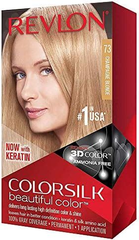 Amazon Revlon ColorSilk Hair Color 74 Medium Blonde 1 Each Pack Of 5