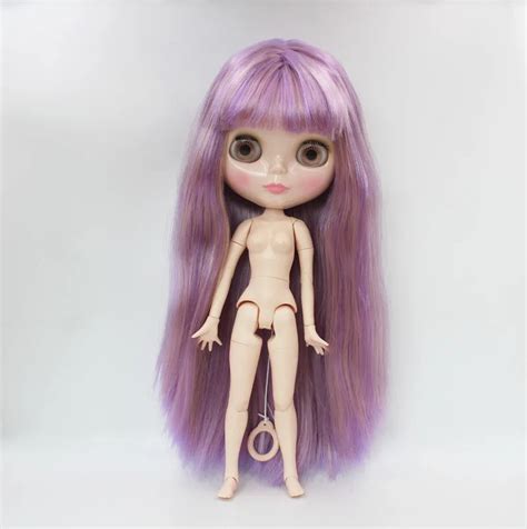 Free Shipping Big Discount Rbl J Diy Nude Blyth Doll Birthday Gift For Girl Color Big Eye