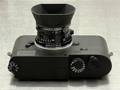 Leica M10 Monochrom Voigtlander Ultron Vintage Line 35mm F 2