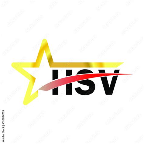 HSV letter logo design. HSV creative letter logo. simple and modern letter logo. HSV alphabet ...