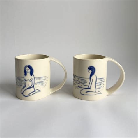 Naked Coffee Mug Etsy