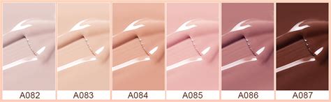 INPING Vernis Semi Permanent Nude Couleurs Naturel Nude Soak Off UV LED Vernis à Ongles Rose