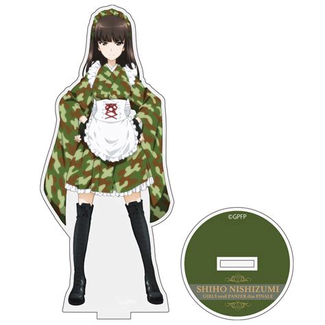 Girls Und Panzer Final Chapter Drawn By Shiho Nishizumi Acrylic Stand