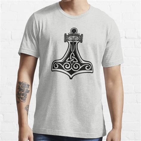 Thors Hammer Triquetra Mjolnir Mjölnir Celtic Thor Symbol T