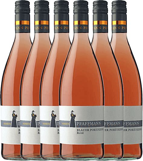 6er Vorteils Weinpaket Blauer Portugieser Rosé feinherb 1 0 l 2021