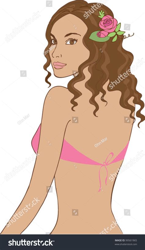 Sexy Woman Bikini Stock Vector Royalty Free Shutterstock