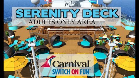 Serenity Deck Adults Only On Carnival Cruise Lines Youtube