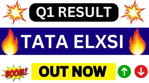 Tata Elxsi Q Results Tata Elxsi Share Latest News Tata Elxsi