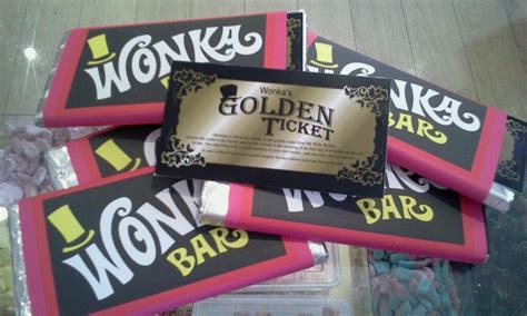 THE SWEET SHOP: Willy Wonka Bars!