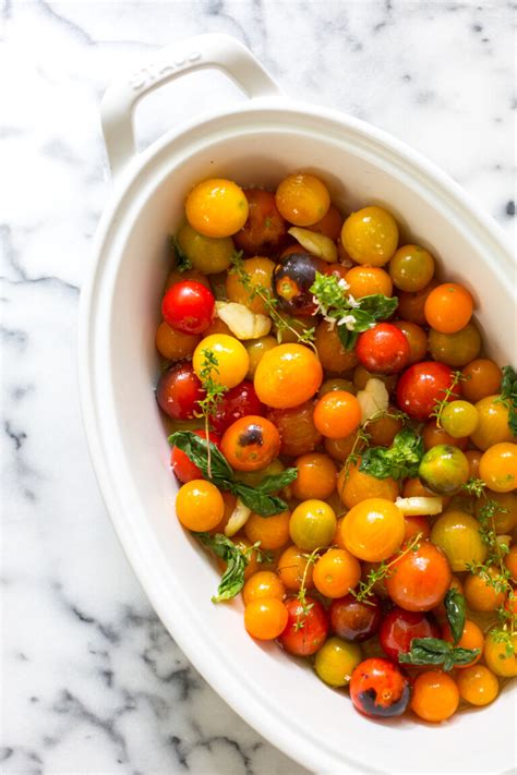 Cherry Tomato Confit Baking The Goods