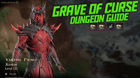 Grave Of Curse Lvl Dungeon Guide Dragonheir Silent Gods Cbt Youtube