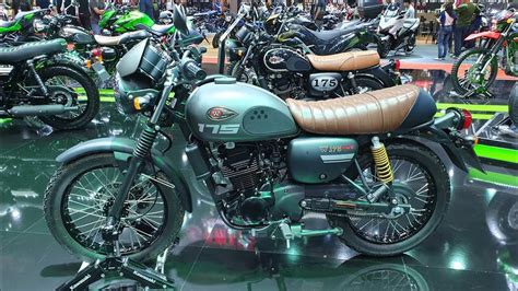 Kawasaki W175 Cafe Walkaround At Big Motor Sale 2019 Youtube