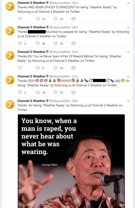 Channel 3 Weather Twitter Account Tweets Porn Rude Comments News Au Australias Leading
