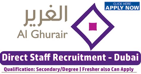 Al Ghurair Careers Dubai UAE High Paying Jobs How To Apply