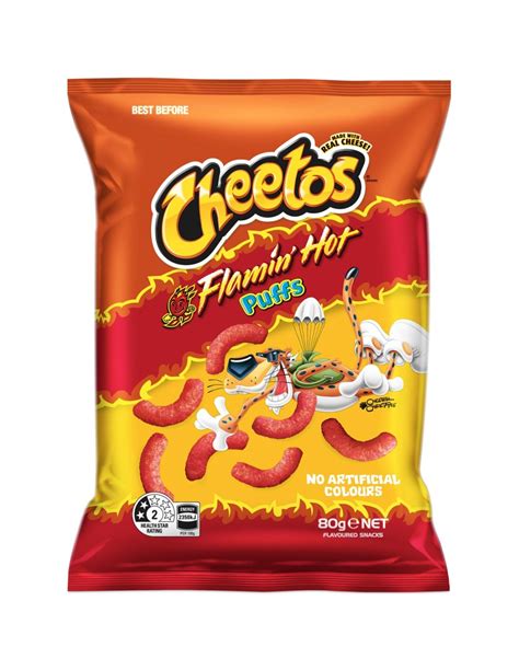 Cheetos Puffs Flamin Hot G X