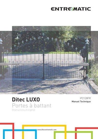 Ditec LUXO Portes à battant