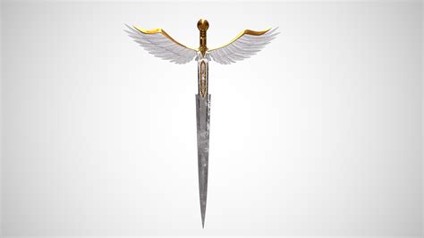 Angelic Sword Drawing