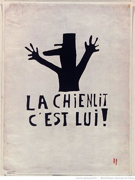 Mai La Chienlit C Est Lui Atelier Des Beaux Arts Affiche