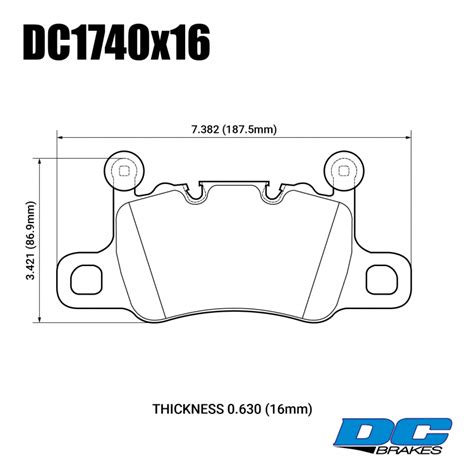 DC1740 Brake Pad Set