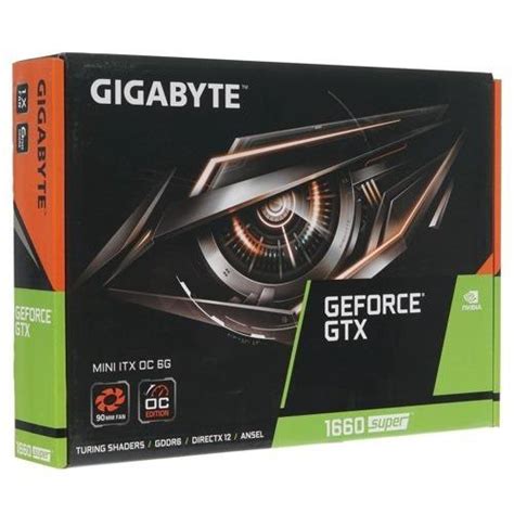 GIGABYTE GeForce GTX 1660 SUPER MINI ITX OC – купить в Якутске, цена 17 ...