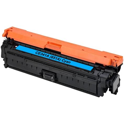 Replacement Hewlett Packard Hp Ce341a Hp 651a Cyan Laser Toner Cartridge