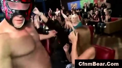 Masked Cfnm Stripper Sucked By Amateur Babes