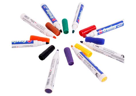 Set Of 8 Colored Whiteboard Markers Biurowe I Szkolne Flamastry