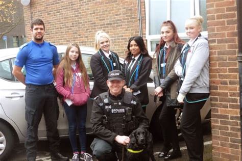 Portsmouth Students Get Behind The Scenes Look At Police Station