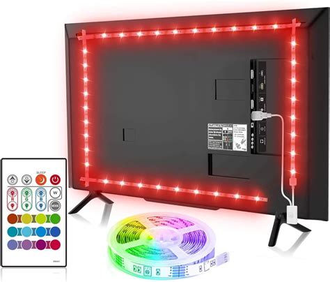 Hamlite Led Lights For Tv 70 75 80 82 Inches 18ft Usb Tv