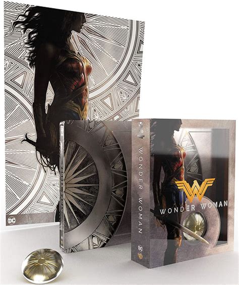 Wonder Woman Steelbook Coffret Collector Blu Ray Dvd K