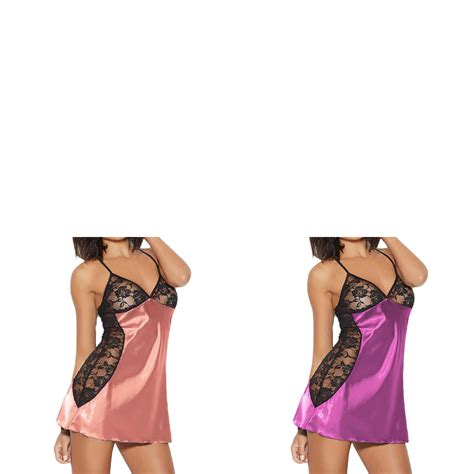 Wijhcboe Pack Fashion Sexy Lingerie For Women Plus Women Plus Size Lace Kimono Lingerie Silks