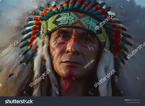 native american faces images stock  vectors shutterstock
