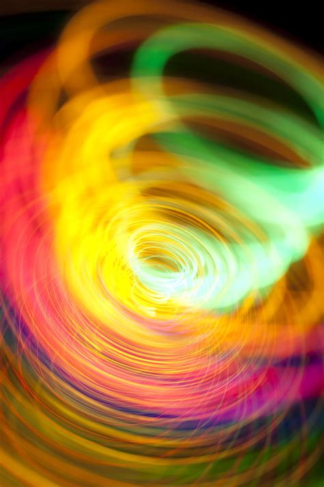 Abstract Shine Light Multicolored Motley Blur Smooth Funnel Hd Phone Wallpaper Pxfuel