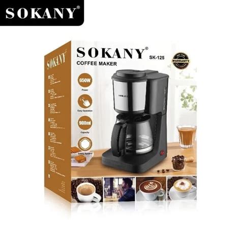 Cafetera Eléctrica SOKANY SK 125 pandavende