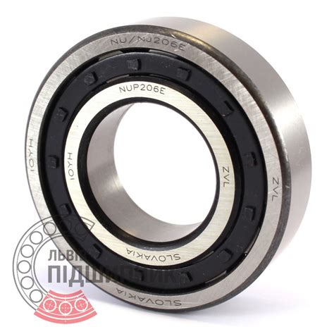 Подшипник NUP206E [Kinex], аналог 92206 - Цилиндрический роликовый ...