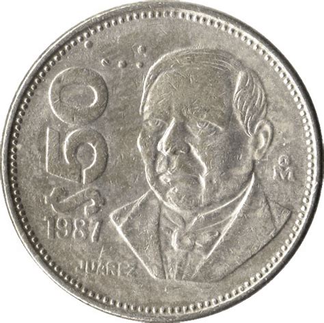 50 Pesos Mexico Numista