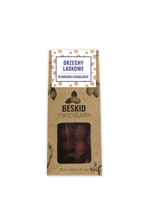 Orzechy Laskowe W Gorzkiej Czekoladzie G Beskid Chocolate