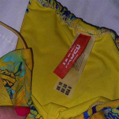 Jaded London Macaw Print Bikini Set No Longer Depop